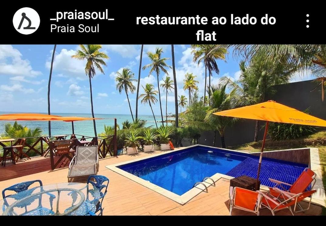 קונדה Flat Tabatinga Nord, Vista Para O Mar מראה חיצוני תמונה