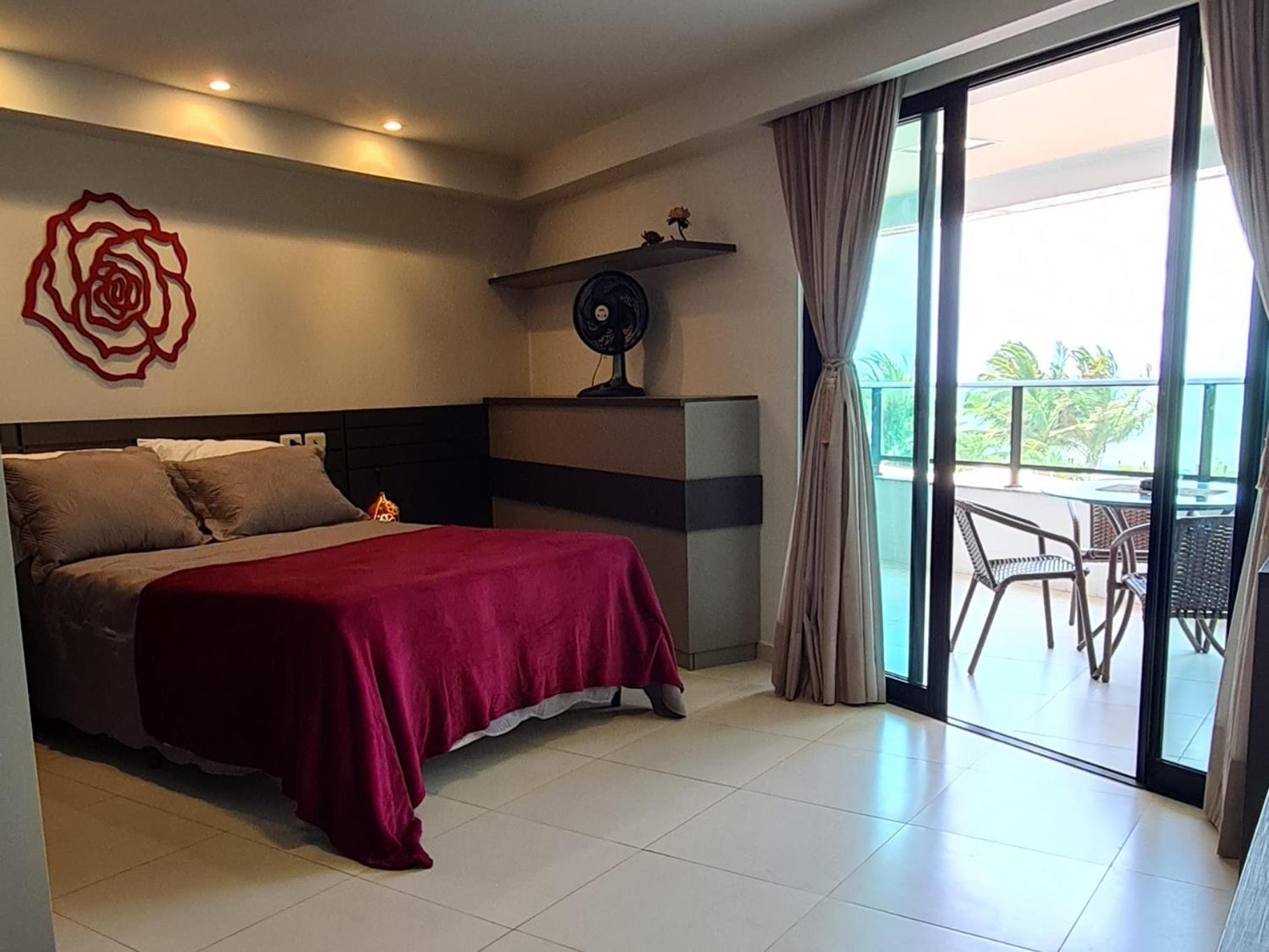 קונדה Flat Tabatinga Nord, Vista Para O Mar חדר תמונה