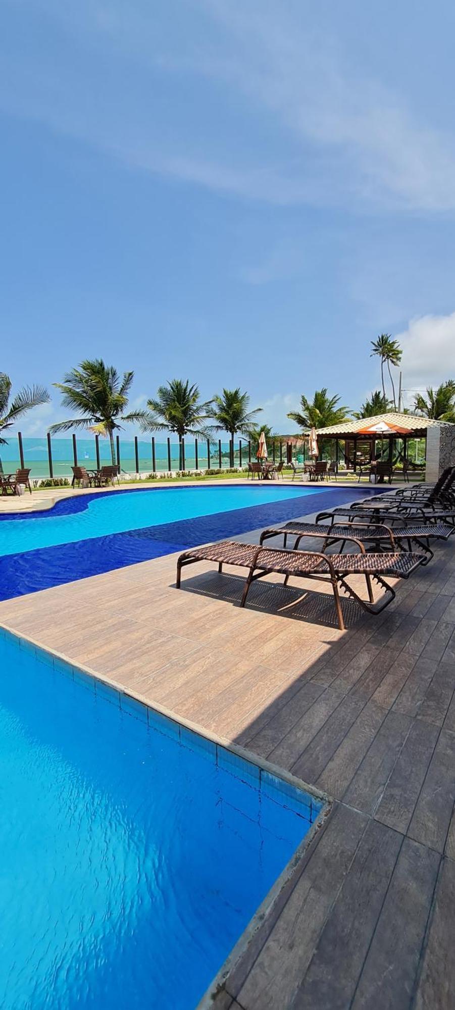 קונדה Flat Tabatinga Nord, Vista Para O Mar חדר תמונה
